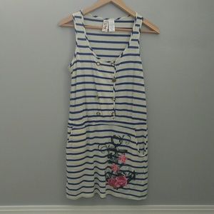 Cotton striped dress